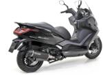 Arrow Exhaust Tobă finală ARROW Urban pentru Kymco DOWNTOWN 350i 2016-2019, Aluminiu închis (Dark)