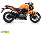 Arrow Exhaust Tobă finală ARROW Thunder pentru Benelli BN 302 S 2019-2020, Aluminiu închis (Dark) - brsmoto - 2 036,00 RON