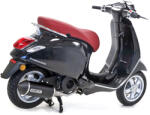 Arrow Exhaust Tobă finală ARROW Urban pentru Piaggio VESPA Primavera I-GET 3V 2017-2018, Aluminiu închis (Dark)