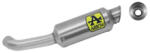 Arrow Exhaust Tobă finală ARROW GP2 pentru Husqvarna Svartpilen / Vitpilen 125 2021-2023, Titan