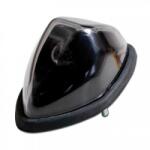  Stop spate LED „Punch | negru cu geam fumuriu | 78x36x50 mm | omologat E