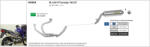 Arrow Exhaust Tobă finală ARROW Race-Tech pentru Honda XL 650 V TRANSALP 2000-2007, Titan