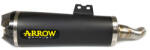 Arrow Exhaust Tobă finală ARROW Works pentru Benelli 502 C 2019-2020, Oțel închis (Dark)