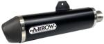 Arrow Exhaust Tobă finală ARROW Urban pentru Piaggio MP3 500 LT 2017-2018, Aluminiu închis (Dark)