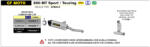 Arrow Exhaust Tobă finală ARROW Race-Tech pentru CF Moto 800 MT Sport / Touring 2023-2024, Aluminiu închis (Dark)