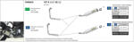 Arrow Exhaust Tobă finală ARROW Thunder pentru Yamaha YZF-R 125 2008-2018, Aluminiu închis (Dark) - brsmoto - 2 542,00 RON