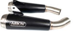 Arrow Exhaust Sistem complet de evacuare ARROW Pro-Race pentru Ducati Scrambler 1100 2018-2020, Oțel închis (Dark)