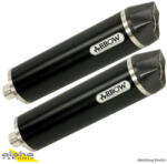 Arrow Exhaust Tobă finală ARROW Race-Tech pentru KTM 990 SMT 2009-2013, Aluminiu închis (Dark)