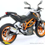 Arrow Exhaust Tobă finală ARROW Thunder pentru KTM RC 125 2015-2016, Aluminiu închis (Dark) - brsmoto - 1 578,00 RON