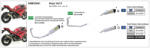 Arrow Exhaust Tobă finală ARROW X-Kone pentru Kawasaki Z 300 2015-2016, Oțel inoxidabil