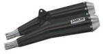 Arrow Exhaust Pereche de tobe finale ARROW Pro-Racing pentru Triumph THRUXTON 1200 RS 2020-2023, Oțel închis (Dark)