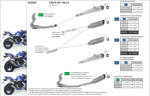 Arrow Exhaust Tobă finală ARROW Thunder pentru Suzuki GSX-R 600 i. e. 2008-2010, Carbon