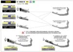 Arrow Exhaust Tobă finală ARROW Pro-Race pentru BMW S 1000 R 2021-2024, Oțel închis (Dark)