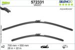 Valeo lamela stergator VALEO SILENCIO AQUABLADE SET 572331 (572331)