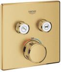 GROHE Grohtherm Smartcontrol Termosztát Falsík Mögötti Telepítéshez, 2 Fogyasztóra Brushed Cool Sunrise
