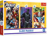 Trefl Bosszúállók - Akciódús napok 3x80 db-os (34883)