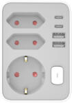 Technik 3 Plug + 4 USB Switch (TPA33)