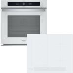 Whirlpool WOI4S8CM1SWA Beépíthető sütő + Whirlpool WL S5360 BF/W Beépíthető indukciós főzőlap