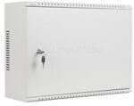 Lanberg rack szekrény 19" fali 4U+3U/540x200 alacsony profil, szürke (összeszerelve) (WAF1-5203-04-00S) (WAF1-5203-04-00S)