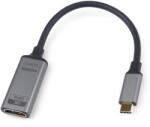 PremiumCord USB 3.1 Type C HDMI 2.1 Átalakító Fekete-Szürke 20cm ku31hdmi24 (ku31hdmi24)