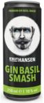 KNUT HANSEN Gin Basil Smash (bazsalikomos) fém doboz 10% 250 ml