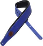 Levy's MSS2-BLU Gitárpánt, egyedi minta, hab béléssel és bõr hátsó résszel, állítható: 93-129cm, kék (MSS2-BLU)