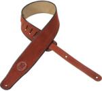 Levy's MSS3-RST Gitárpánt, dedikált szériás hasított bõr, állítható: 96-134cm, rozsdaszín (MSS3-RST)