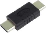 PremiumCord USB 2.0 Type C Összekötő Fekete 3cm kur31-28 (kur31-28)