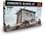 AK Interactive 1/35 Betontömb készlet modell kiegészítő (AK35019)