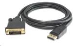 PremiumCord DisplayPort DVI-D Átalakító Fekete 1m kportadk02-01 (kportadk02-01)