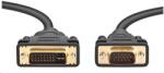 PremiumCord DVI-D VGA/D-Sub Átalakító Fekete 2m kpdvi1a2 (kpdvi1a2)