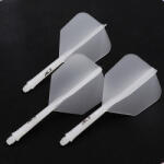 Cuesoul Fluturas si tija darts Cuesoul ROST AK5 Solid Ice, fluturas Big Wing si tija lunga (CS681450)