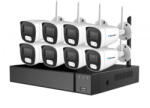 Secutek Sistem de camere WiFi Secutek SLG-LW2MC84B1 - 8 camere de 2 MP, NVR