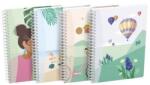 OXFORD Caiet Oxford Horizons, B5 60 file, spira dubla, scribzee, Ecolabel, coperta flexibila, pagina info personale, dictando, diverse modele 400154319