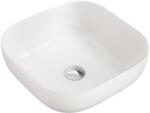 Kronenbach Cube lavoar 42x42 cm pătrat de blat alb luciu KB144500CU (KB144500CU)