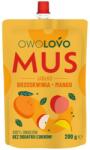 OWOLOVO 100% gyümölcspüré MUS Alma-Őszibarack-Mangó - 200g - vitaminbolt - 680 Ft