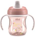 Chicco Преходна чаша Chicco - 200 ml, 6 m+, Момиче (N0424)