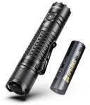 SPERAS Презареждаща се LED фенерче Luminus SST40, черна (EST)