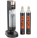Vevor Szénsavas vízkészítő, szódagép, 1 literes palack, 2 CO2 palack, otthoni használatra (butelka + 2 butle CO2)