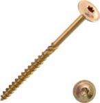  Szerkezetépítő Csavar 6x50mm Tf Torx Sárga Horganyzott 8 Db/csm