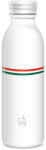 Ars Una Ars Una: Flag-white duplafalú fém kulacs 600ml
