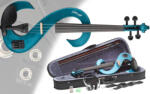 Stagg Цигулка електрическа stagg - Модел evn 4/4 mbl с калъф и аксесоари
