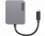 Lenovo Eredeti Lenovo Hub Usb-c Travel Gen2 Usb 2.0 Type-C->HDMI/VGA/RJ-45/USB (GX91A34575)