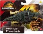 Mattel Figurina articulata, Jurassic World Rebirth, Frenzy Pack, Edmontonia, JCL50 Figurina