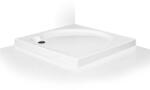 Roltechnik Cadita de dus patrata, din acril, alba, 80x80x6 cm, Roth Aloha Flat (8000282)