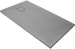 Deante Cadita de dus dreptunghiulara, din granit, slim, gri, 140x70x4.5 cm, Deante Correo (KQR_S77B)