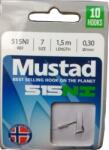 Mustad Carlig Mustad Crystal NI nr. 12 0.22mm 10buc (M.515NI.12.022)