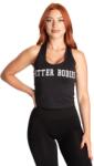 Better Bodies - Crop T-back - Női Trikó - Fekete/fehér
