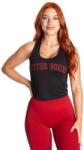 Better Bodies - Crop T-back - Női Trikó - Fekete/piros