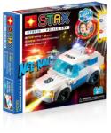 Open Brick Source Jucarie Stax - Set constructie copii cu lumini si sunete - Masina de politie (H12101) - ookee